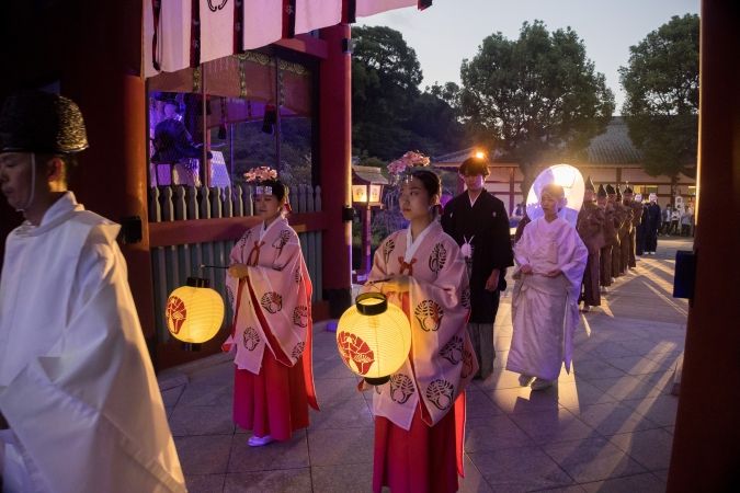 祐徳稲荷神社「ナイトウォーク 狐の嫁入り 2025」