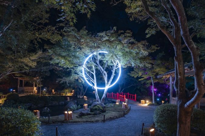 祐徳稲荷神社「ナイトウォーク 狐の嫁入り 2025」