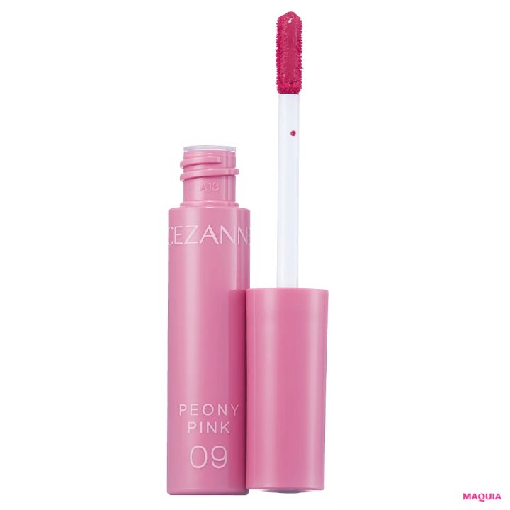 秋 新作 リップ CEZANNE ウォータリーティントリップ 09