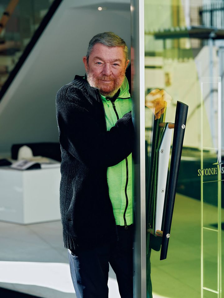 〈STONE ISLAND〉会長・カルロ・リヴェッティ