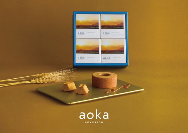 aoka「キャラメルバームクーヘン」4個入り 2,000円