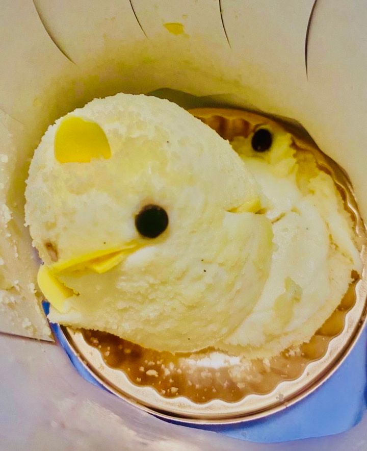 ぴよりん、ちょいとよろめき