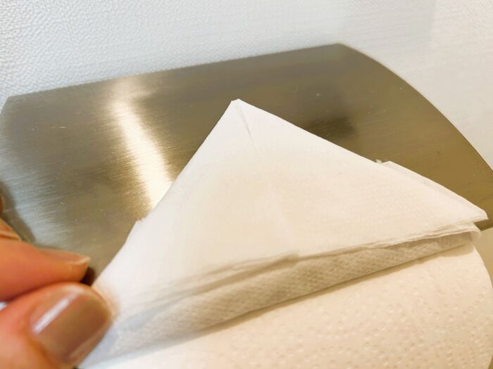 トイレットペーパーの『ハート折り』を試してみたら→家族の反応がおもしろすぎた。