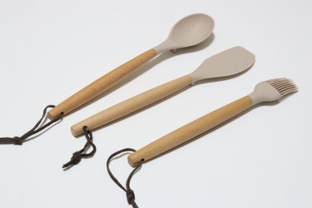 木製ハンドルシリコーンキッチンツール シリーズ