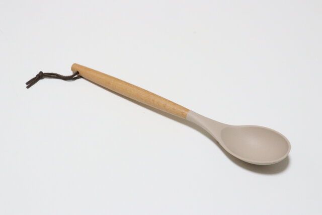 木製ハンドルシリコーンキッチンツール（調理スプーン） デザイン