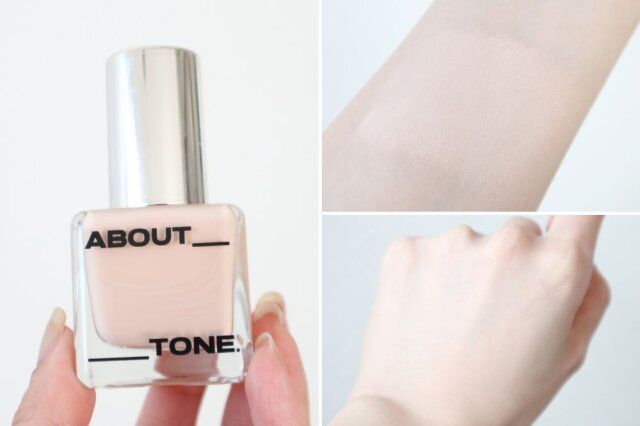 アバウトトーン スキンレイヤーフィットファンデーション（21 クールライト）