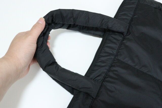 ダイソーのスクエアキルトトートバッグ6