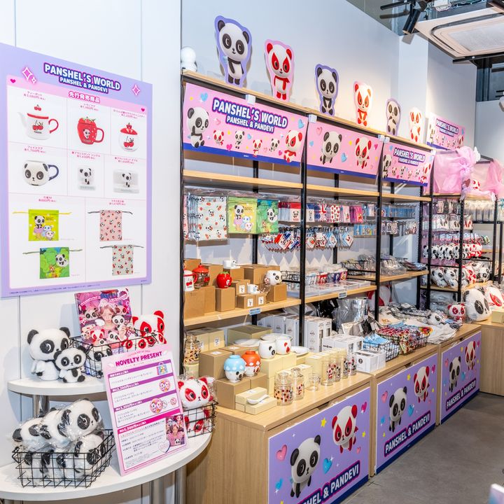 Shibuya Sakura Stage（渋谷サクラステージ）「キャラコレ」パンシェル POP UP SHOP 店頭