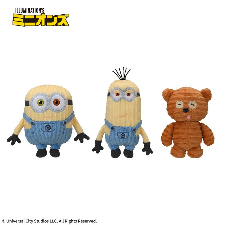 ミニオン ぬいぐるみ コーデュロイ