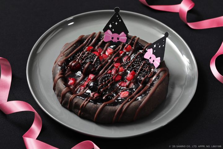 クロミのまっくろスイーツピザ～チョコベリー～