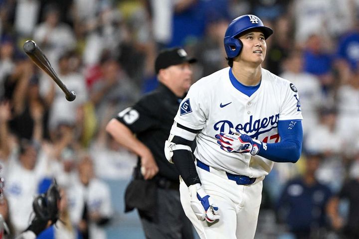2年連続の50号アーチを放ったドジャース・大谷翔平（C）Getty Images