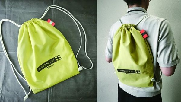 豊田合成が展開するブランド「Re-S」が、アマノHD社と防災バッグを企画！従業員に配布