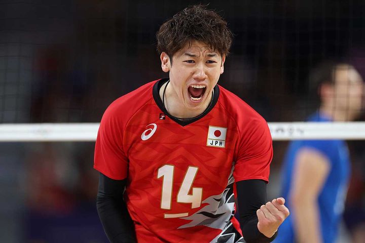 石川祐希（C）Getty Images