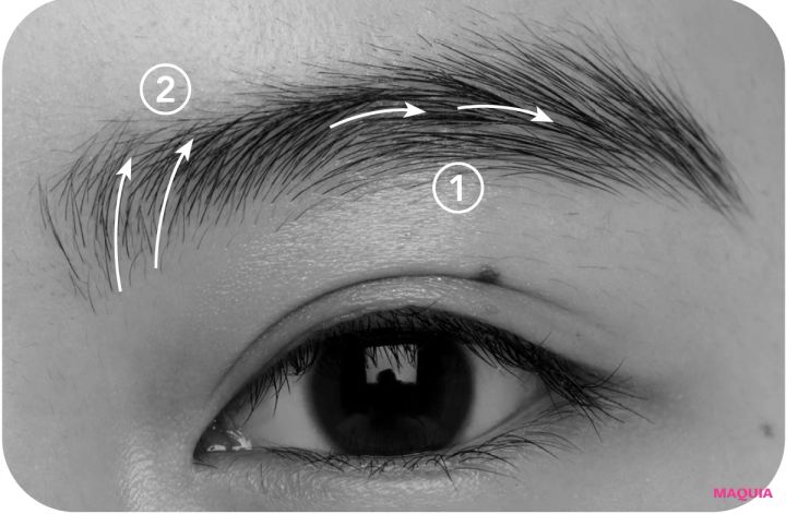 アイブロウ 醸し眉 トレンド ヘビーローテーション 疑似眉リキッドアイブロウ 使い方