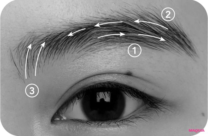 アイブロウ 醸し眉 トレンド ジルスチュアート ムースブロウ マスカラ 使い方