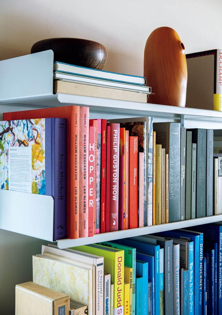 アーティスト・長場雄 自宅 本棚