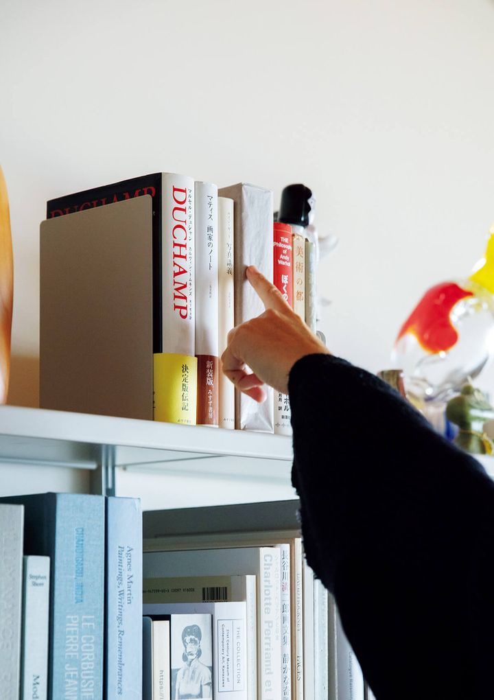 アーティスト・長場雄 自宅 本棚