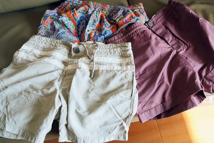 〈Ralph Lauren〉〈Brunello Cucinelli〉スイムショーツ