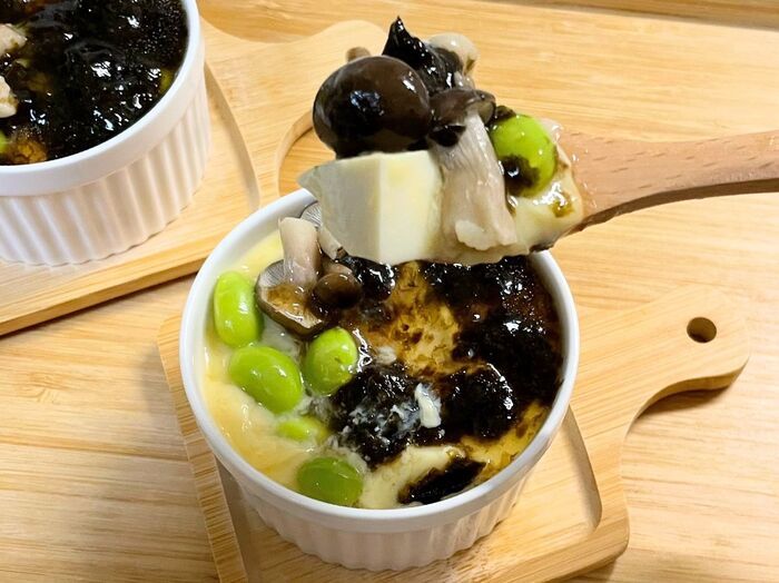 『家事ヤロウ!!!』土井善晴さん流〈茶碗蒸し〉は豆腐入り×海苔あんで、味良し！ビジュ良し！！の失敗知らず