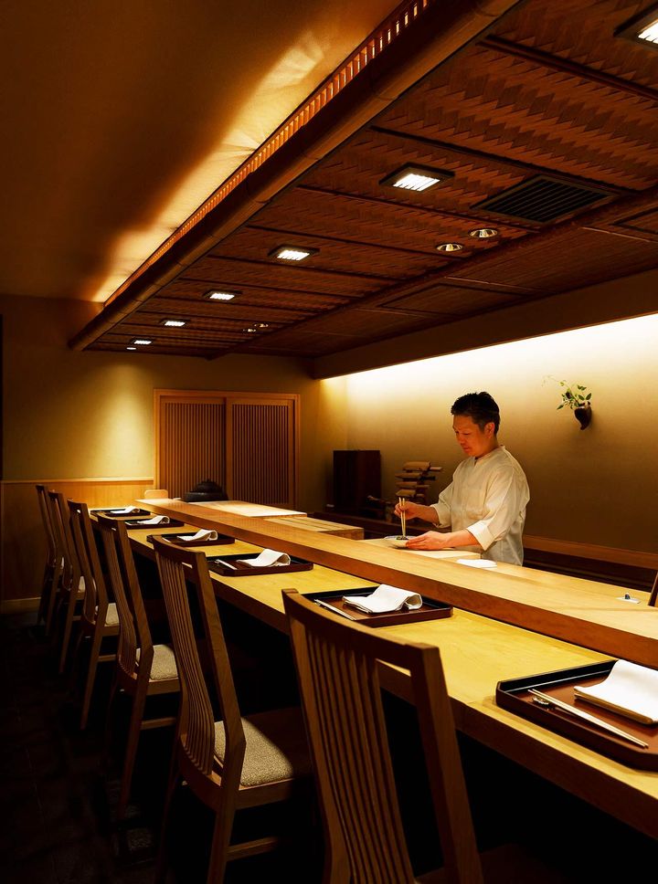 銀座『銀座 虎あら』の内観