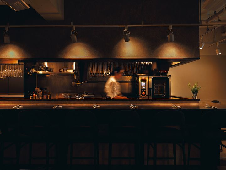 小伝馬町『Cheval』の内観