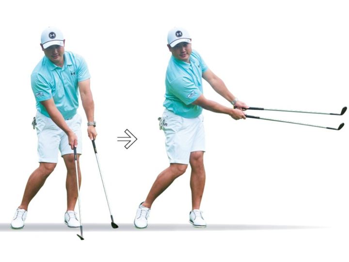 ウェッジ２本の練習でショートゲームが上手くなる！正しいスイングが身に付く