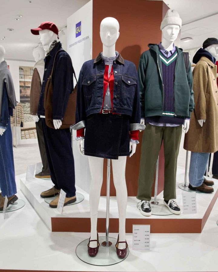 画像: デニムラップスコート ￥2,290（税込）