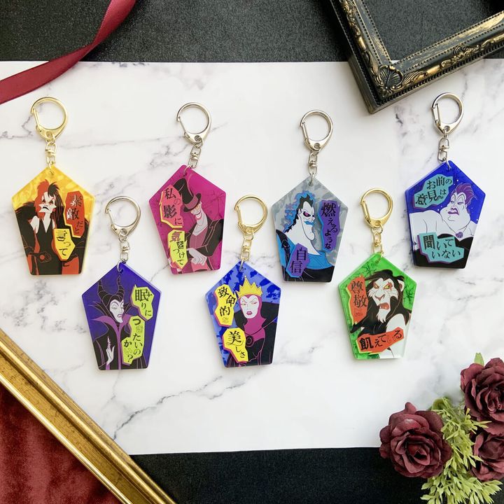 インロック「アクリルキーホルダー」