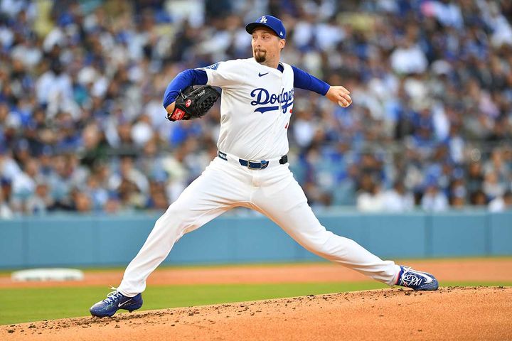 ドジャースのブレイク・スネル（C）Getty Images