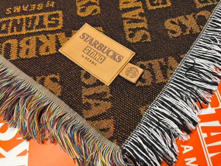STARBUCKS STAND by BEAMS ジャカードスローケット