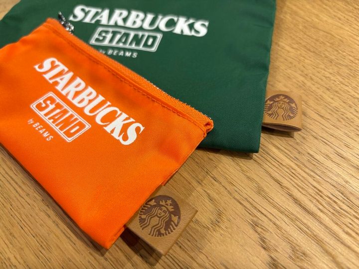 STARBUCKS STAND by BEAMS 2Set ポーチ