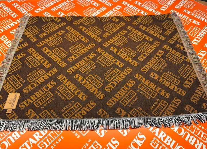 STARBUCKS STAND by BEAMS ジャカードスローケット