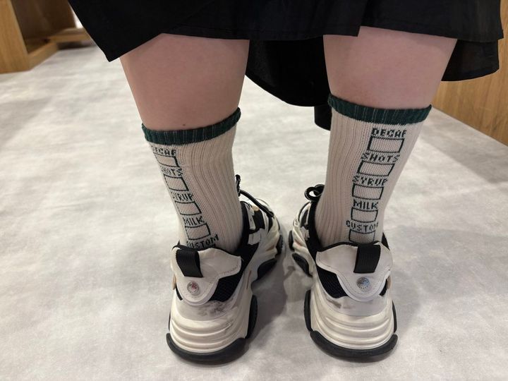 STARBUCKS STAND by BEAMS DRINK-ID ソックス