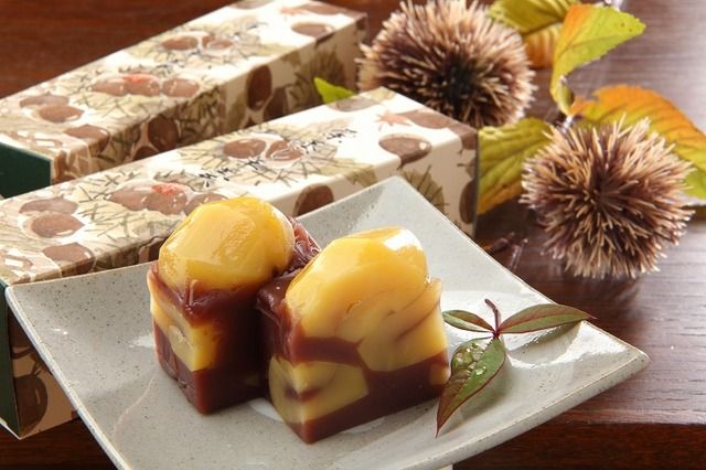 栗蒸し羊羹
