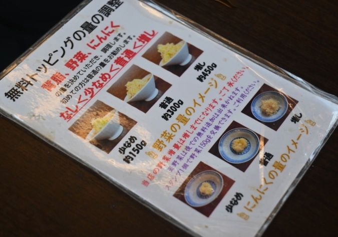 ラーメン太勝 説明書