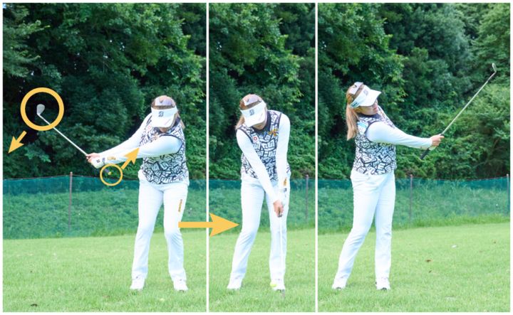 ラフからのアプローチはグリップは「ゆるゆる」！女子プロがレッスン