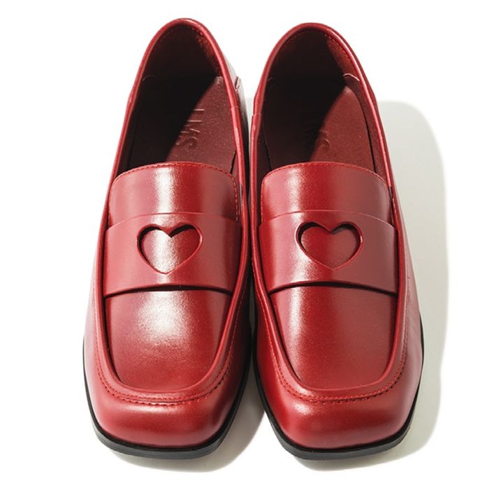 ぽってりとしたシルエットとサドルのハートに胸キュン