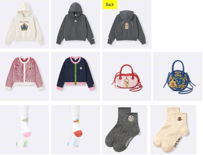 ジーユー ハリー・ポッタースペシャルコレクション WOMEN