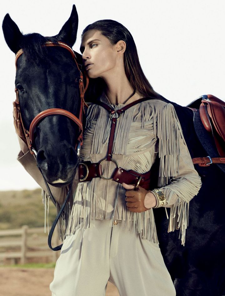 Photo_ Mark Segal (VOGUE JAPAN 2011 April Issue / Model: Bianca Balti)