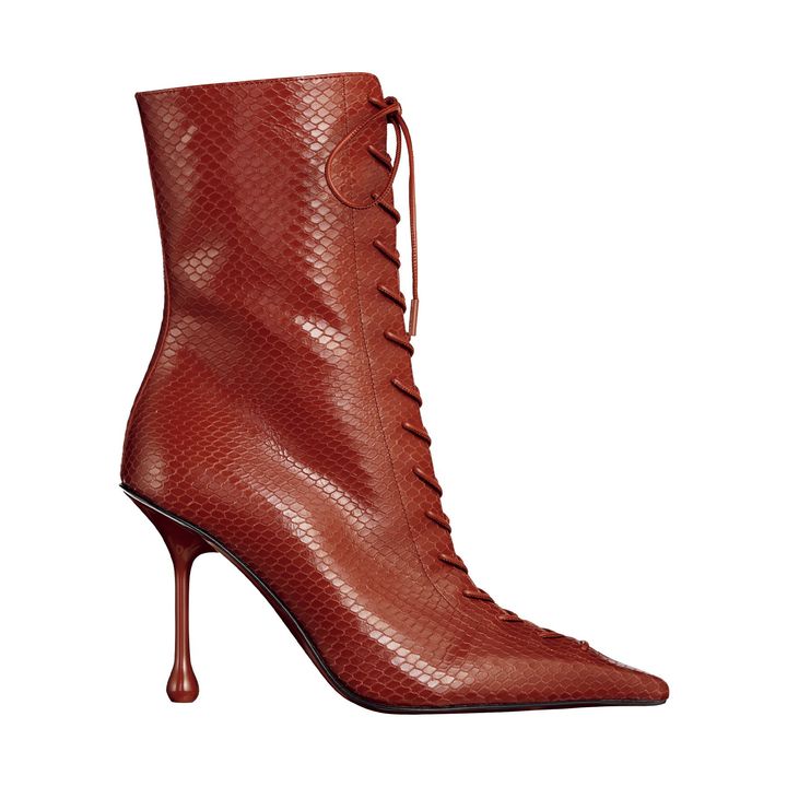 ブーツ ヒール9.5cm ￥216,700／JIMMY CHOO