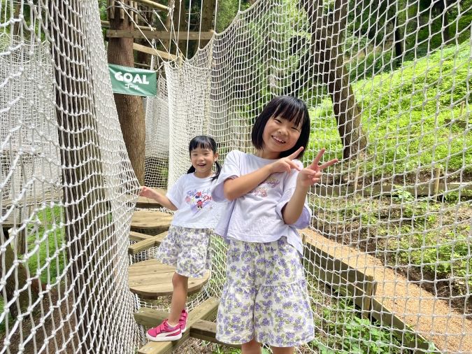 フォレストアドベンチャー吉野ヶ里 ネットコース