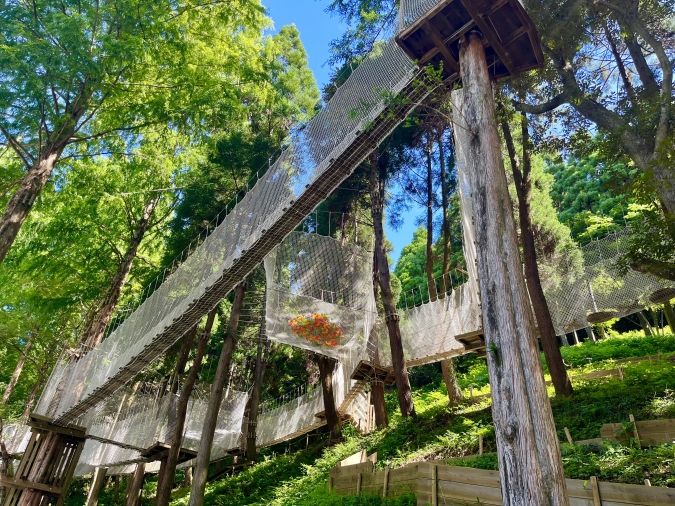 フォレストアドベンチャー吉野ヶ里 ネットコース