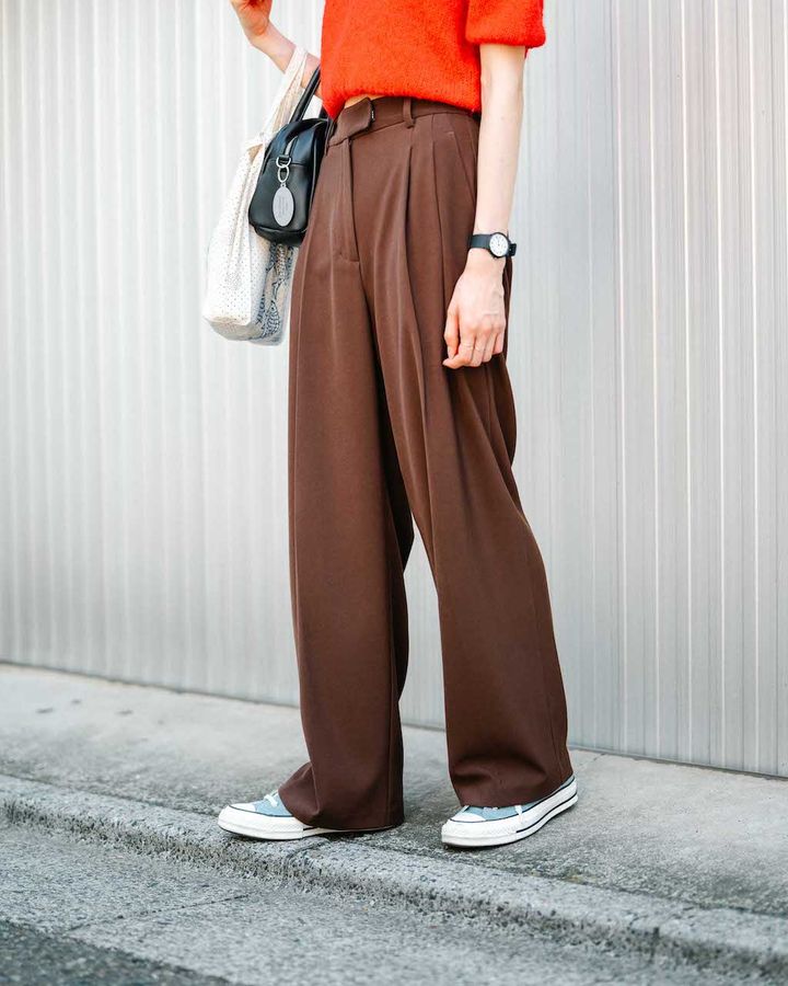 秋のはじまりは“ブラウン”が着たい。上級者のハイセンスなトレンド色コーデ5選【TOKYO SNAP】