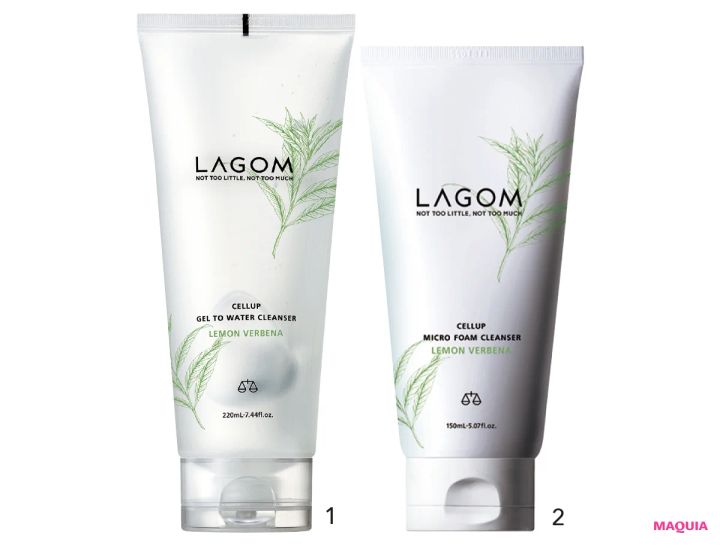 鈴木凌 マキア 美容 ラゴム ジェルトゥウォータークレンザー（LV）マイクロフォーム クレンザー