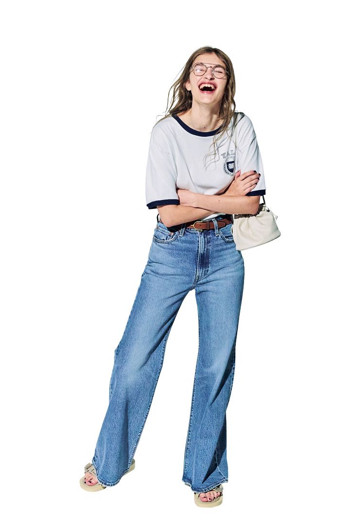 デニムのカジュアルな装いはモード感をプラスして【本日のFUDGE GIRL-9月20日】