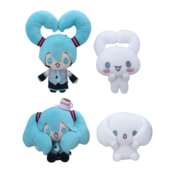 お揃いの衣装やポーズがかわいい！セガプライズ サンリオ「初音ミク