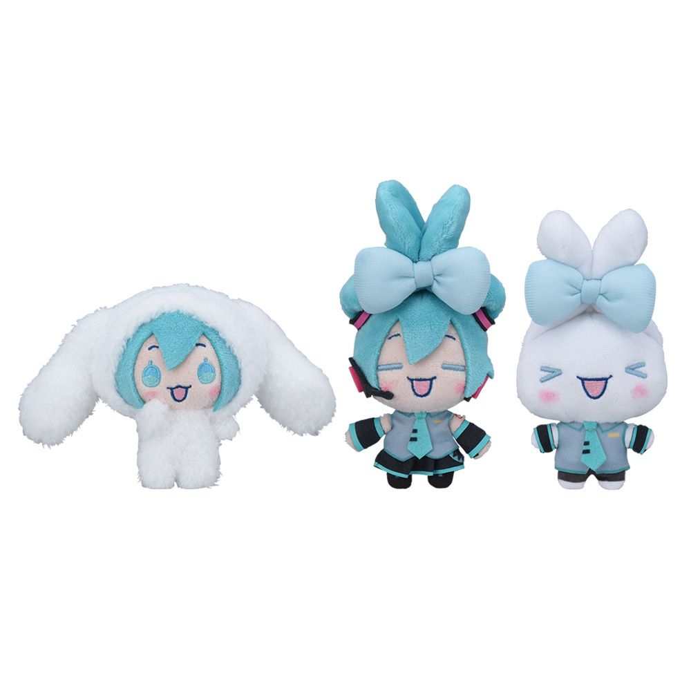 お揃いの衣装やポーズがかわいい！セガプライズ サンリオ「初音ミク