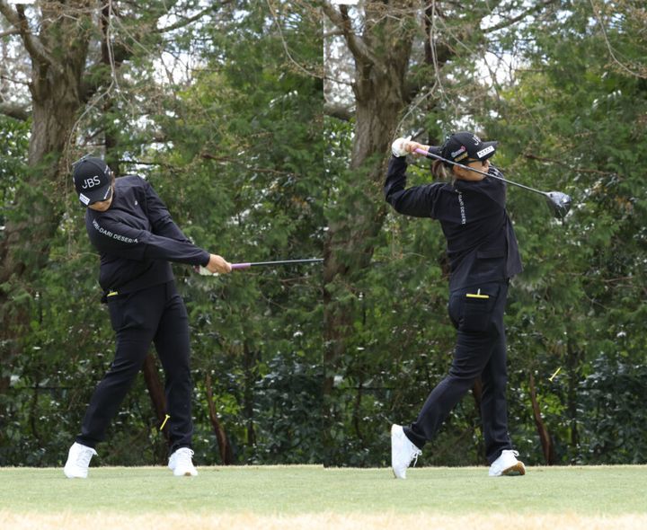 通算６勝の女子プロのスイング解説！磨き抜かれたサステナブルな振り方