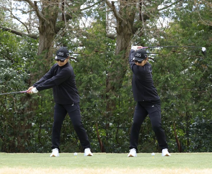 通算６勝の女子プロのスイング解説！磨き抜かれたサステナブルな振り方