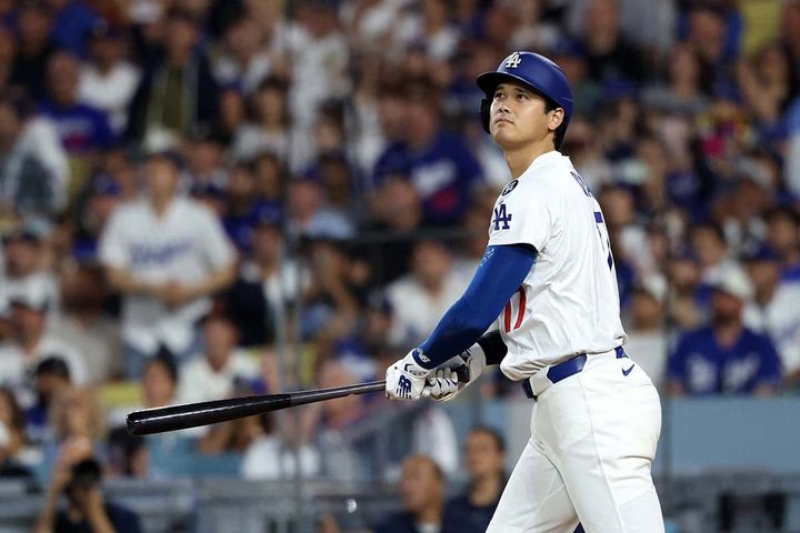 今季52号アーチを放ったドジャース・大谷翔平（C）ロイター